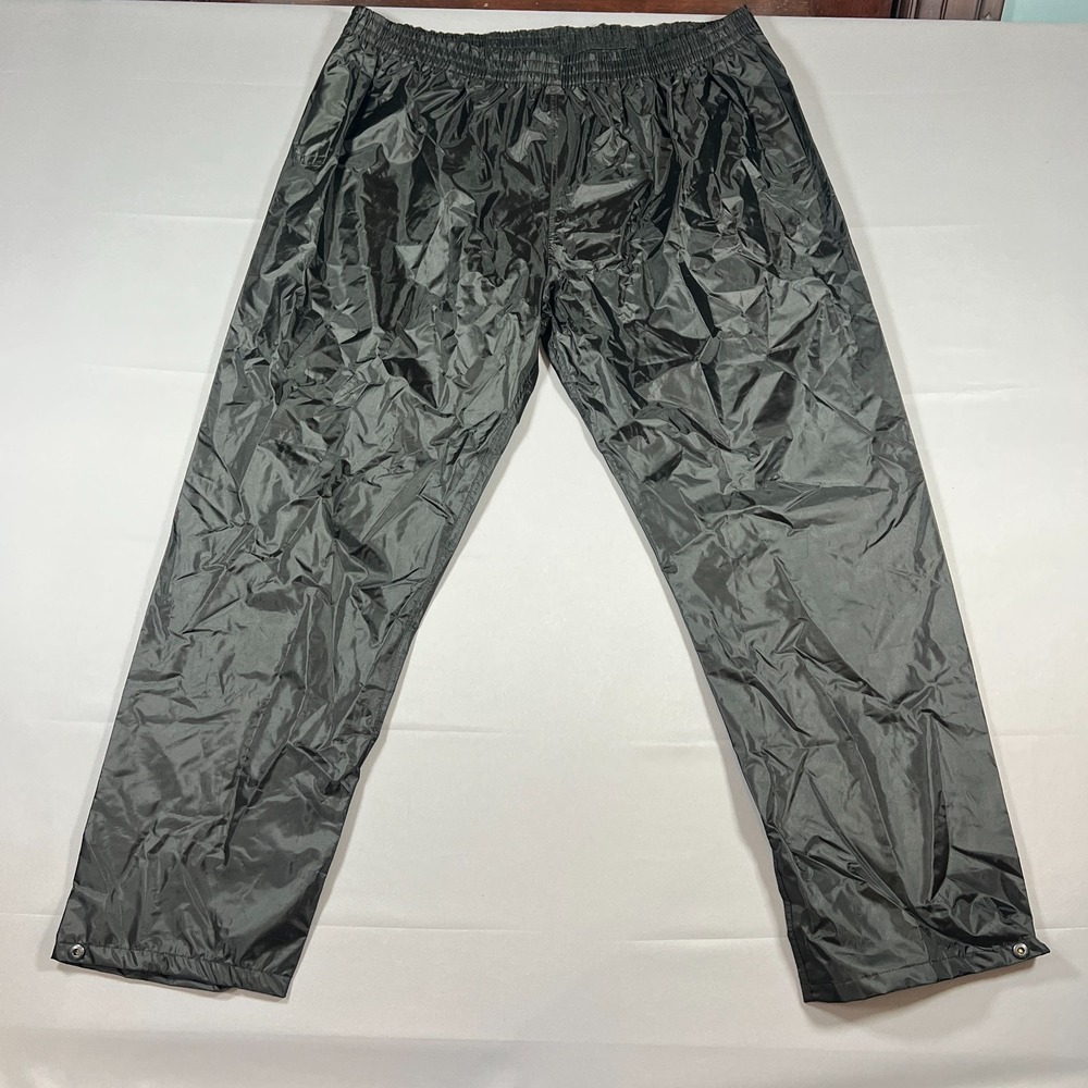 Portwest Classic Rain Pants Mens 3XL Black Pfas Free Texpel Water Resistant